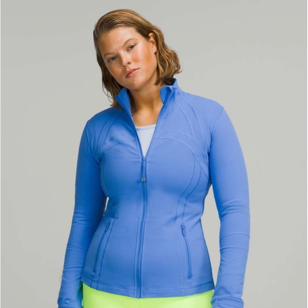 NWT lululemon Define Jacket Luon Blue Nile Size 6